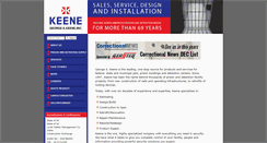 Desktop Screenshot of keenejailequip.com