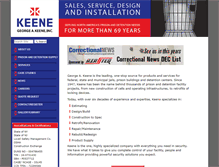 Tablet Screenshot of keenejailequip.com